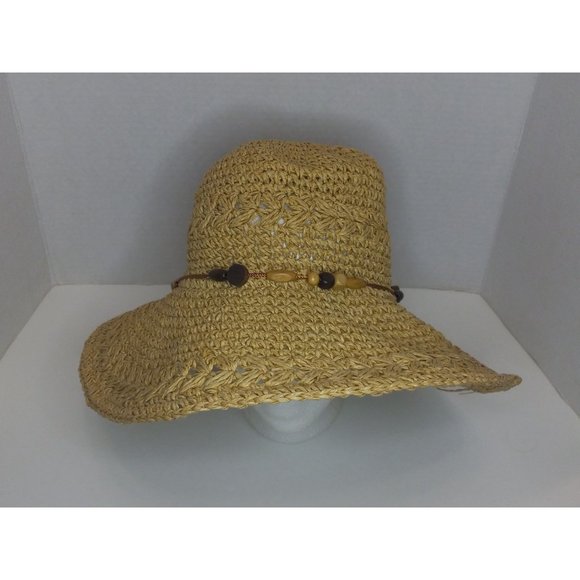 D&Y One Size Wide Brim Sun Travel Packable Vacation Beach Pool Hat - Picture 3 of 5